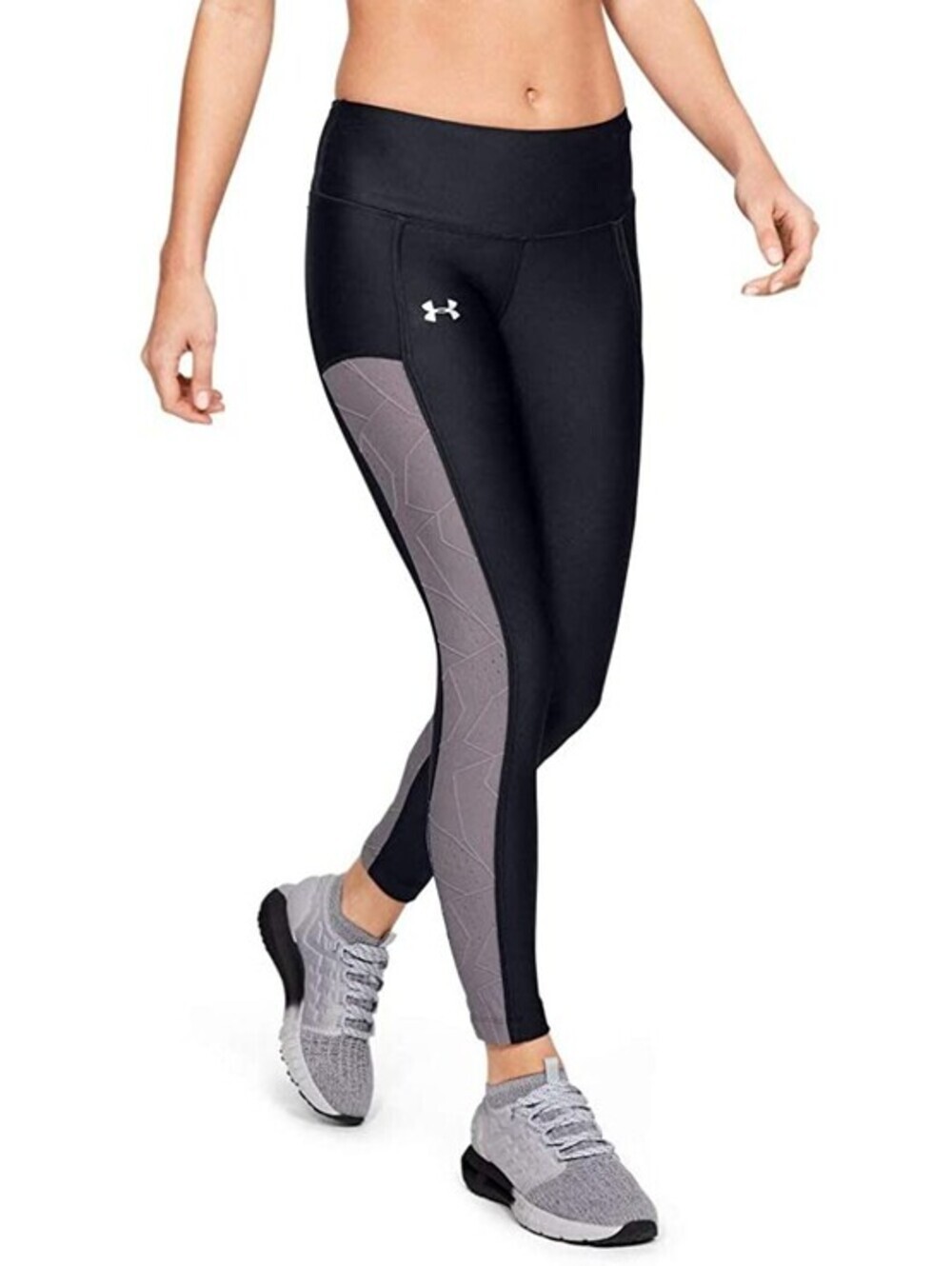 Under Armour Womens Fly Fast Raised Thread Cropped Running Leggings Size XS